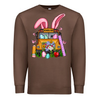 Chestnut school bus easter Premium Sweatshirt - Artiststas