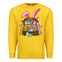 Lemon school bus easter Premium Sweatshirt - Artiststas