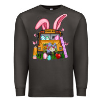 Smoke school bus easter Premium Sweatshirt - Artiststas