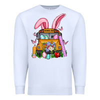 White school bus easter Premium Sweatshirt - Artiststas
