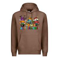 Chestnut hallothanksmas trucks Premium Hoodie - FaDigitalArtStudio