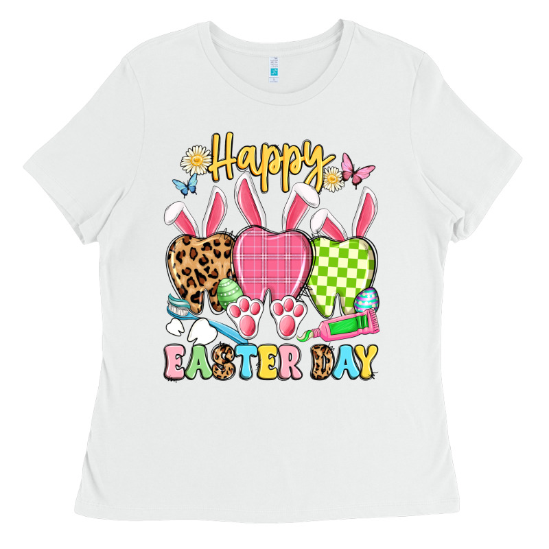 Happy Easter Day Dental Squad Ladies Tee by Artiststas | Teevron
