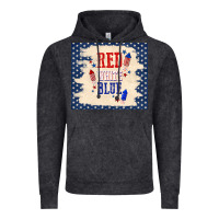 Vintage Black red white blue Vintage Hoodie - TumblerDesignByShophia