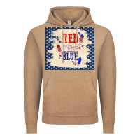 Vintage Coffee red white blue Vintage Hoodie - TumblerDesignByShophia