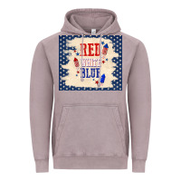 Vintage Zinc red white blue Vintage Hoodie - TumblerDesignByShophia