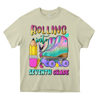 Mossy rolling into seventh grade Heavy Core Tee - BundleAndBundleShop