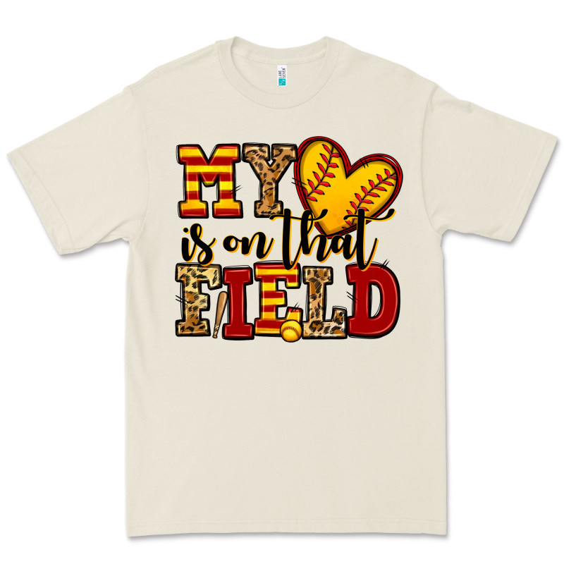 My Heart Is On That Field Softball Premium Tee by Jasminsmagicworld | Teevron