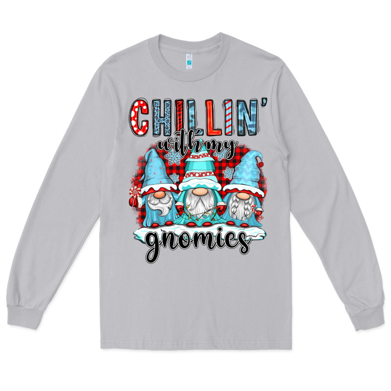 Chillin With My Gnomies Long Sleeve Tee by CowGirlArtShop | Teevron