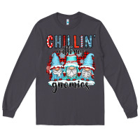 Smoke chillin with my gnomies Long Sleeve Tee - CowGirlArtShop
