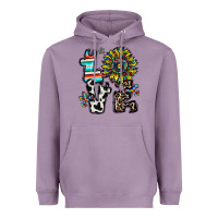 Lavender love autism Heavyweight Hoodie - CowhideDigitalArt