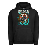 Pigment Black western rodeo darlin' bullfighter serape cowhide turquoise gemstones Urban Hoodie - BarkalooDesign