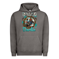 Pigment Tornado western rodeo darlin' bullfighter serape cowhide turquoise gemstones Urban Hoodie - BarkalooDesign
