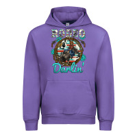 Tulip western rodeo darlin' bullfighter serape cowhide turquoise gemstones Urban Hoodie - BarkalooDesign