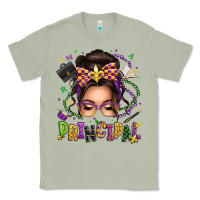 Matcha mardi gras principal caucasian messy bun Classic Tee - texasbilliewilder