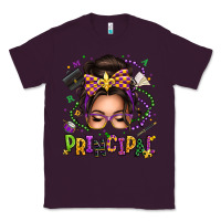 Plum mardi gras principal caucasian messy bun Classic Tee - texasbilliewilder