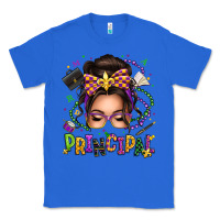 True Royal mardi gras principal caucasian messy bun Classic Tee - texasbilliewilder