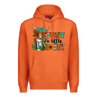 Carrot just a little moody coffee cup long haired cow Premium Hoodie - Jasminsmagicworld