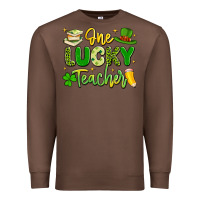 Chestnut one lucky teacher Premium Sweatshirt - Artiststas