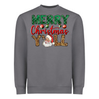 Storm merry christmas y'all Heavyweight Sweatshirt - BundleAndBundleShop