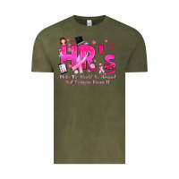 Vintage Olive breast cancer hr human resources Vintage Tee - texasbilliewilder