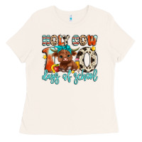 Bone holy cow 100 days of school Ladies Tee - Artiststas