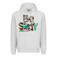Dove Grey Be Salty Premium Hoodie - FaDigitalArtStudio