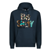 Navy Be Salty Premium Hoodie - FaDigitalArtStudio