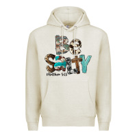 Oatmeal Heather Be Salty Premium Hoodie - FaDigitalArtStudio