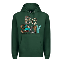 Sports Green Be Salty Premium Hoodie - FaDigitalArtStudio
