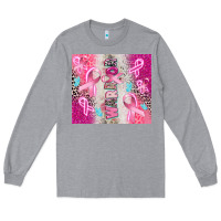 Heather Grey warrior Long Sleeve Tee - CowGirlArtShop