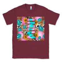 Burgundy western mini Classic Tee - RanaPortraitStore