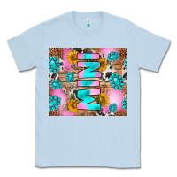 Dusty Blue western mini Classic Tee - RanaPortraitStore