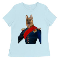 Baby Blue Pet Portraits, Custom Pet Portraits, Renaissance Pet Portraits, Custom Ladies Tee - RanaPortraitStore