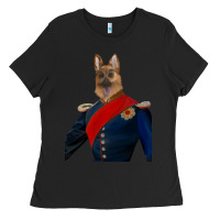 Black Pet Portraits, Custom Pet Portraits, Renaissance Pet Portraits, Custom Ladies Tee - RanaPortraitStore