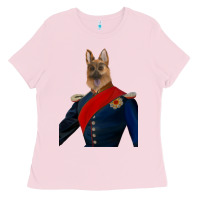 Bubblegum Pink Pet Portraits, Custom Pet Portraits, Renaissance Pet Portraits, Custom Ladies Tee - RanaPortraitStore