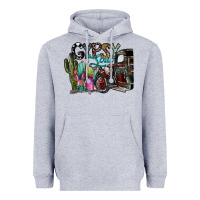 Heather Grey gypsy soul Heavyweight Hoodie - SublimationCraftShop