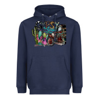 Navy gypsy soul Heavyweight Hoodie - SublimationCraftShop