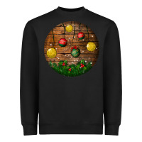 Black christmas Heavyweight Sweatshirt - BundleAndBundleShop