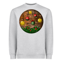 Heather Grey christmas Heavyweight Sweatshirt - BundleAndBundleShop