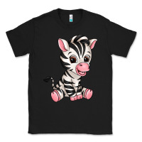 Black zebra Classic Tee - texasbilliewilder