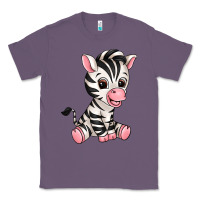 Lavender zebra Classic Tee - texasbilliewilder