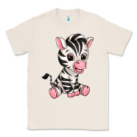 Natural zebra Classic Tee - texasbilliewilder