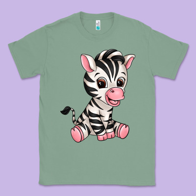 Zebra Classic Tee Designed By Texasbilliewilder