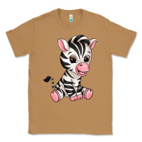 Toasted Coconut zebra Classic Tee - texasbilliewilder