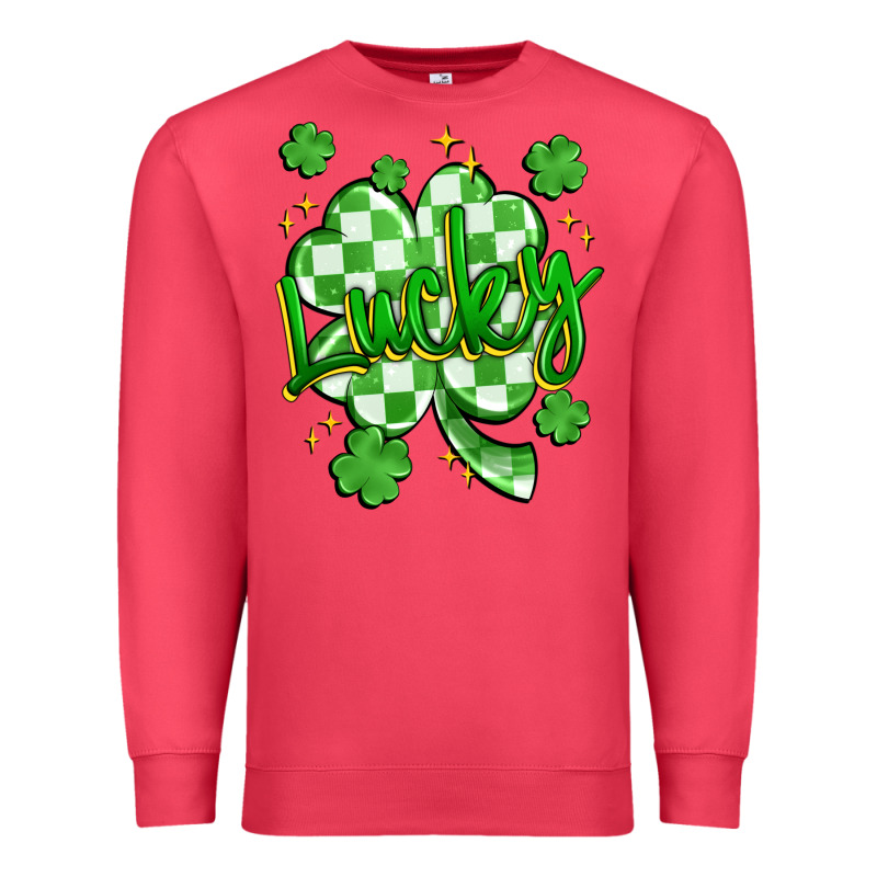 Lucky Premium Sweatshirt by Artiststas | Teevron