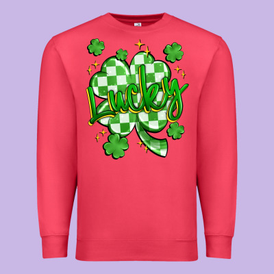 Lucky Premium Sweatshirt Designed By Artiststas