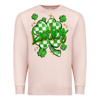 Pale Pink lucky Premium Sweatshirt - Artiststas