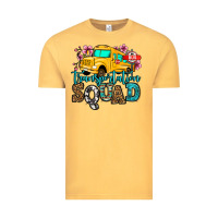 Vintage Mustard transportation squad school bus Vintage Tee - Jasminsmagicworld