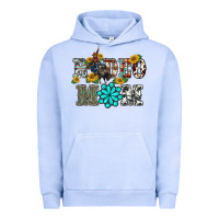 Pigment Grape Ice western rodeo bullfighter mom turquoise gemstones  sunflowers Urban Hoodie - BarkalooDesign