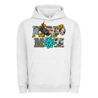 Pigment Lunar Rock western rodeo bullfighter mom turquoise gemstones  sunflowers Urban Hoodie - BarkalooDesign
